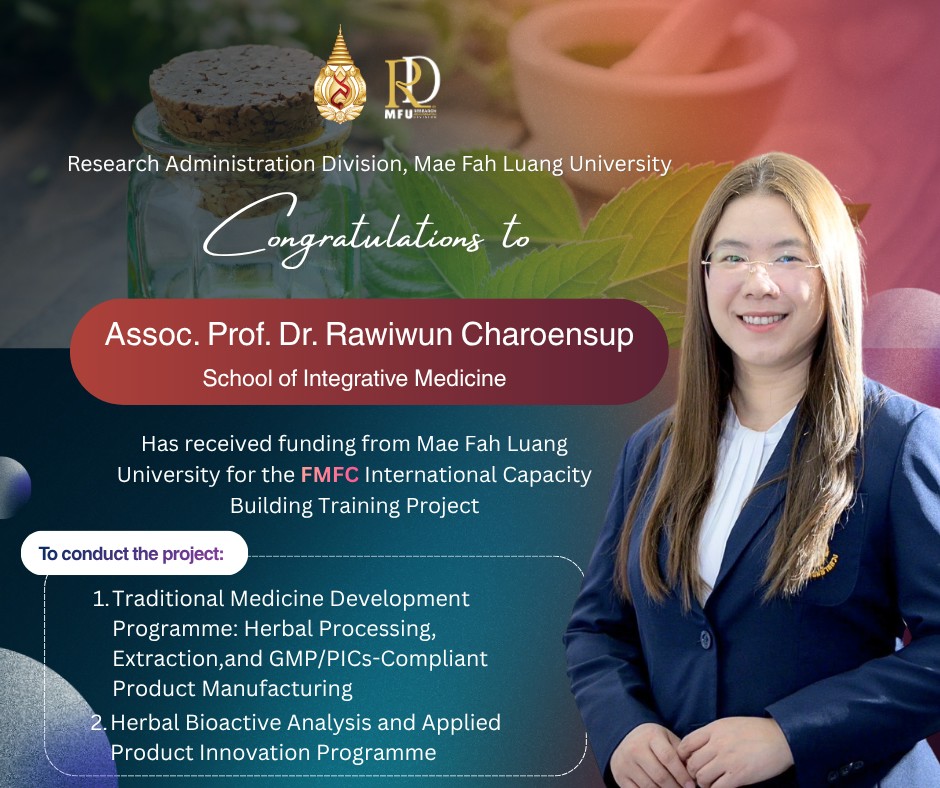  Mae Fah Luang University kicks off FMFC Global Training Programme 2026, celebrating project leaders driving international capacity building