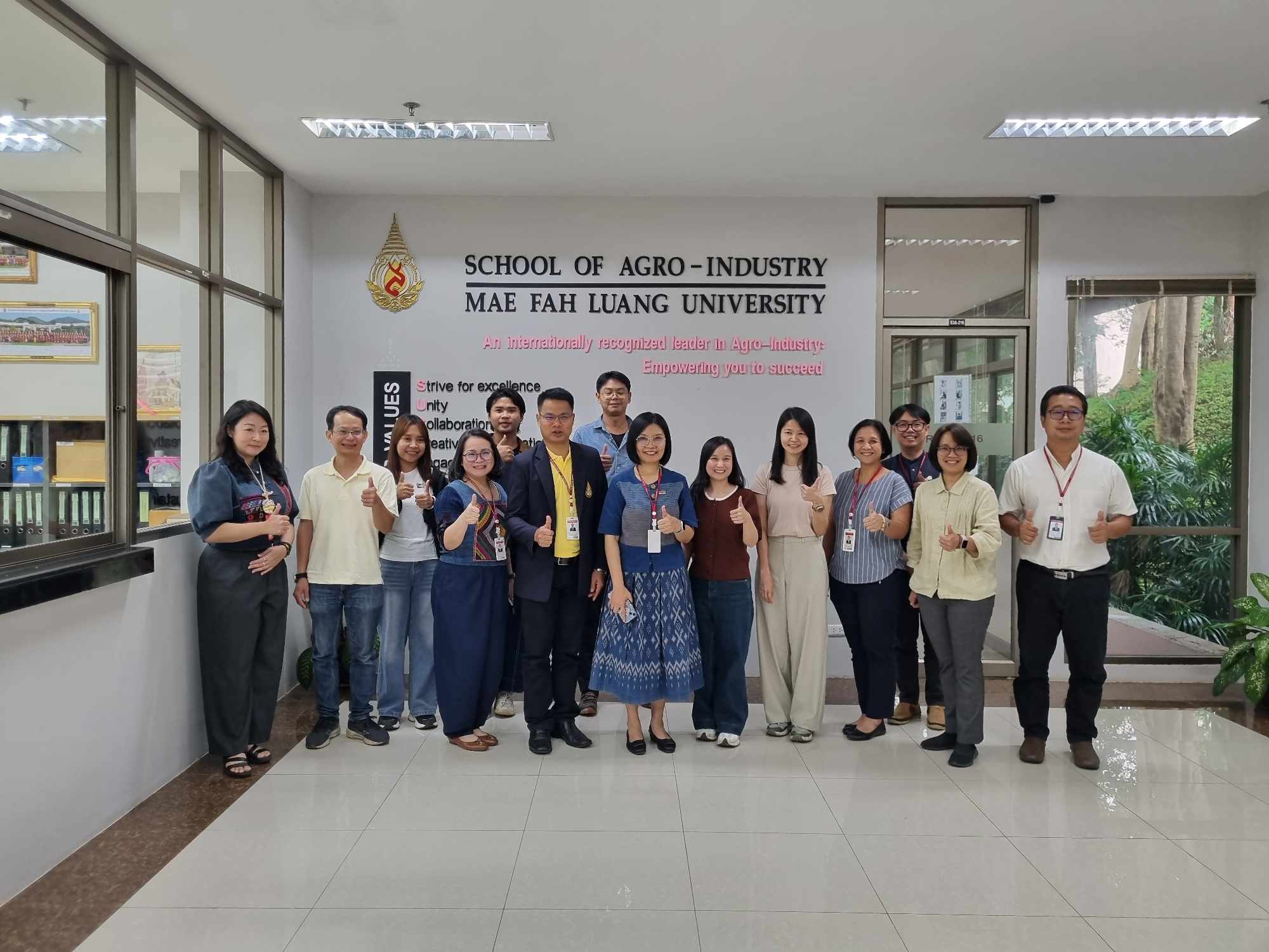 มหาวิทยาลัยแม่ฟ้าหลวง ต้อนรับผู้แทนจาก NPUST ประเทศไต้หวัน เพื่อหารือความร่วมมือทางวิชาการ