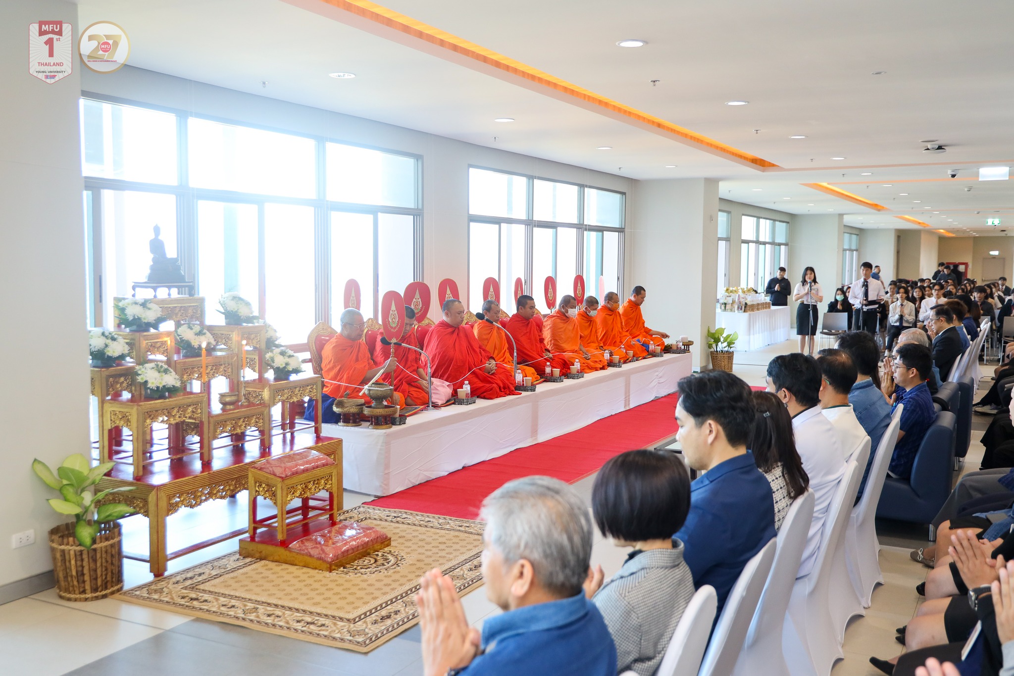 สำนักวิชาแพทยศาสตร์ มฟล. จัดพิธีทำบุญสำนักวิชาเนื่องในโอกาสก่อตั้งครบรอบ 14 ปี 