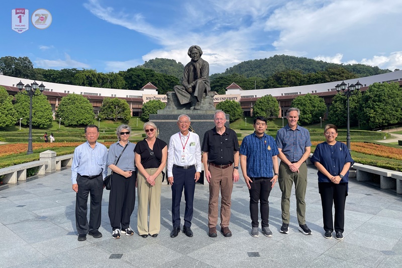 ม.แม่ฟ้าหลวงต้อนรับ คณะผู้บริหารจาก Oregon Health and Science University สหรัฐฯ หารือความร่วมมือศูนย์ความเป็นเลิศโรคติดต่ออนุภูมิภาคลุ่มน้ำโขง-แลกเปลี่ยนนักศึกษาแพทย์