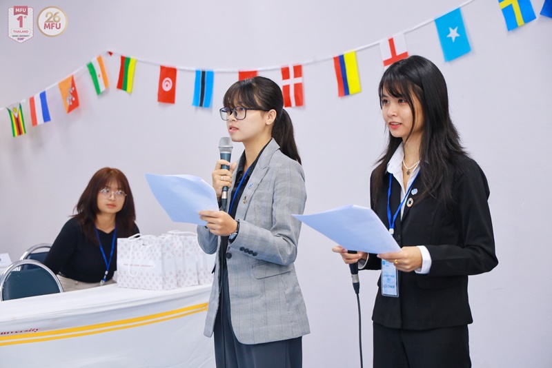 มฟล. จัดประชุมสหประชาชาติจำลอง พัฒนาทักษะการเป็นพลเมืองโลกให้แก่นักศึกษา