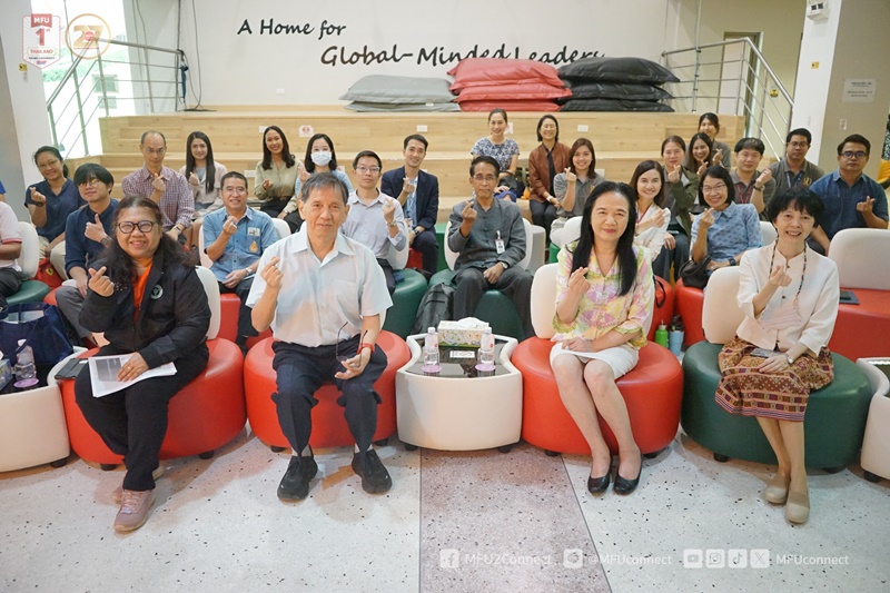 มหาวิทยาลัยแม่ฟ้าหลวง จัดบรรยายพิเศษปัญหาโลหะหนักในน้ำ หลังลงพื้นที่สำรวจชุมชนเชียงแสน