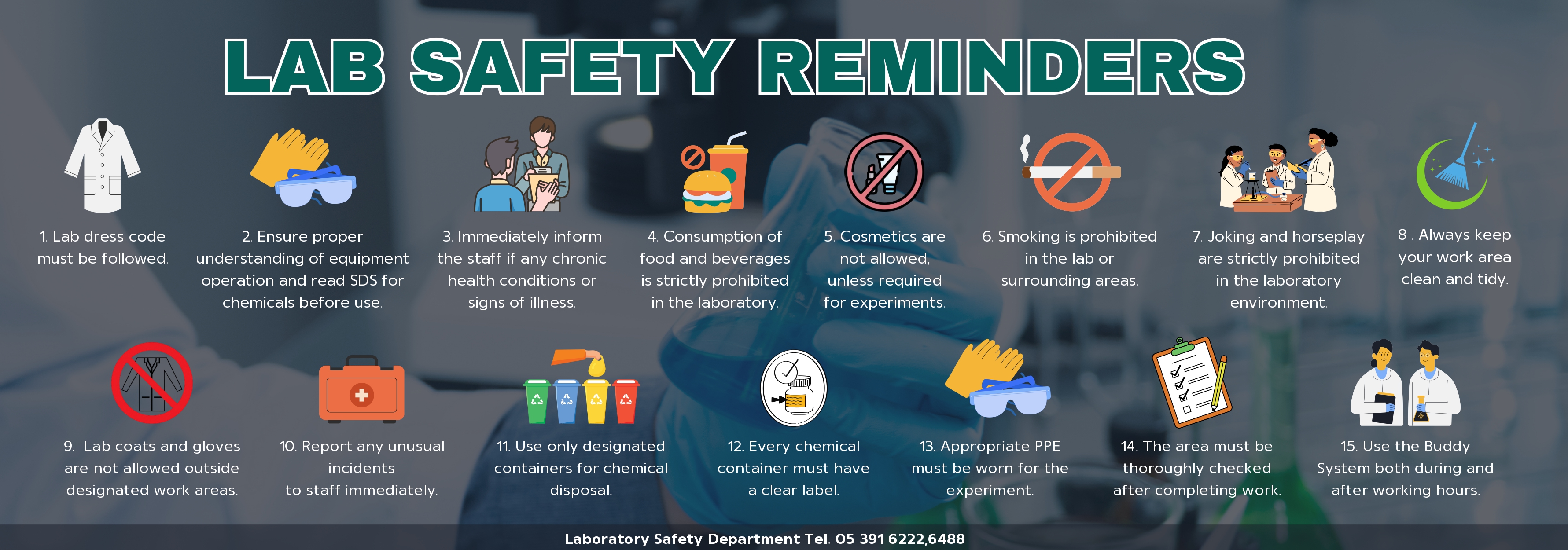 Lab Safety Reminders